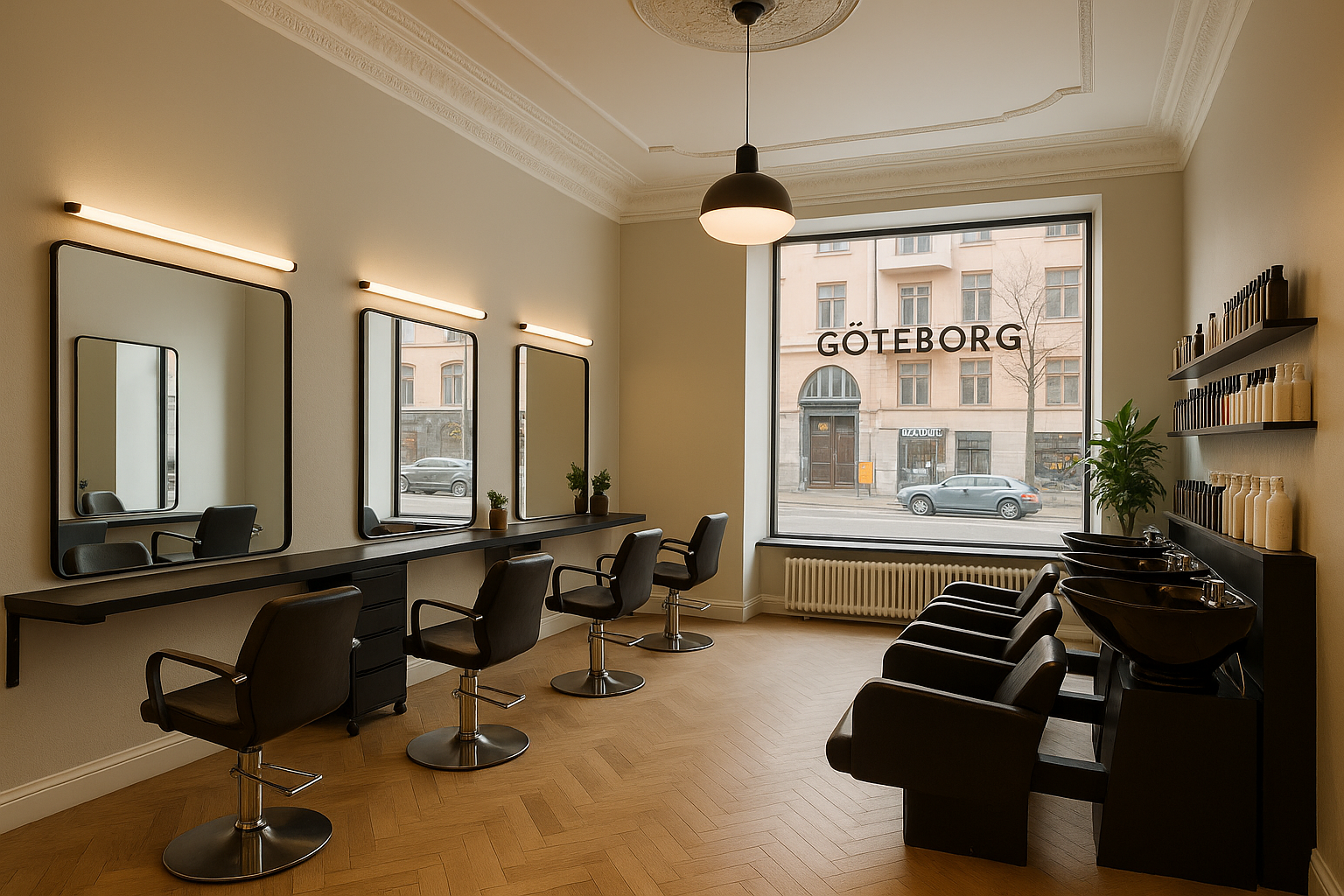 frisörsalong i Göteborg för professionell hårvård